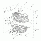 Tiger 800XC Crankcase & fittings