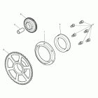 Tiger 800XC Starter drive gears
