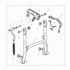Tiger 800XC Centrestand kit, long