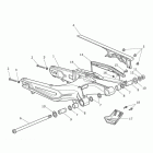 Tiger 800XC Rear swingarm