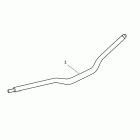 Tiger 800XC Black tapered handlebars