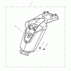 Tiger 800XC Rear mudguard extension kit