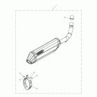 Tiger Explorer Silencer, slip on, arrow