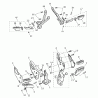 Tiger Explorer Footrests & mountings