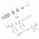 Tiger Explorer Gear selector drum