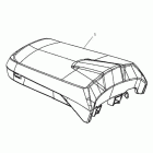 Tiger Explorer Pillion seat, comfort, assy