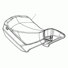 Tiger Explorer Rider seat, high, assy