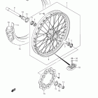 RM-Z450 Front wheel (rm-z450 k8 / k9 / l0)