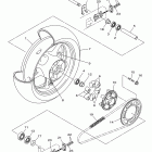 FZ6R FZ6RBB/FZ6RBCB Заднее колесо