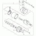FZ6R FZ6RBB/FZ6RBCB ПУСКОВОЙ ЭЛЕКТРОДВИГАТЕЛЬ