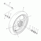 FZ6R FZ6RBB/FZ6RBCB Переднее колесо