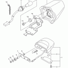 FZ6R FZ6RBB/FZ6RBCB Задний фонарь