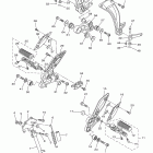 FZ8 FZ8NBG/FZ8NBCG Подножки