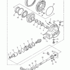 ROYAL STAR VENTURE S XVZ13TFSBC/XVZ13TFSBB Ведущий вал