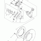 SUPER TENERE XTZ12BB/XTZ12BL/XTZ12BCB/XTZ12BCL Задний тормозной суппорт