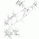 TTR110E TTR110EB Выхлопная система