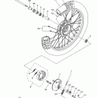 TTR110E TTR110EB Переднее колесо