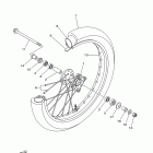 TTR125LE TTR125LEB Переднее колесо