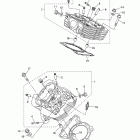 V STAR 1300 XVS13ABCR/XVS13ABR ГОЛОВКА ЦИЛИНДРА