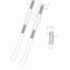WR250F WR250FB Дополнение к вилке