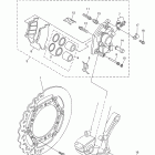 WR250F WR250FB Передний тормозной суппорт