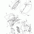 YZ125 YZ125B1 БОКОВАЯ КРЫШКА