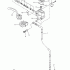 YZ125 YZ125B1 Главный тормозной цилиндр,передний