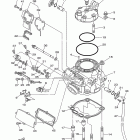 YZ250 YZ250B2 ГОЛОВКА ЦИЛИНДРА