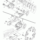 YZ250FB YZ250FBW/YZ250FBL Задний тормозной суппорт