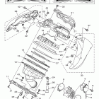 YZ450FB YZ450FBL/YZ450FBW Впускная система