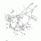 YZ85 YZ85B Рама