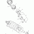 YZF-R6 YZFR6BCB/YZFR6BL/YZFR6BCL/YZFR6BB Коленчатый вал и Поршень