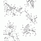 YZF-R6 YZFR6BCB/YZFR6BL/YZFR6BCL/YZFR6BB Подножки