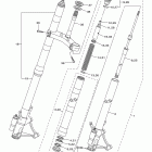 YZF-R6 YZFR6BCB/YZFR6BL/YZFR6BCL/YZFR6BB Передняя вилка
