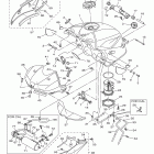 YZF-R6 YZFR6BCB/YZFR6BL/YZFR6BCL/YZFR6BB ТОПЛИВНЫЙ БАК