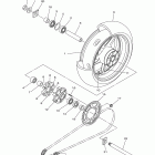 YZF-R1 YZFR1BB/YZFR1BL/YZFR1BCB/YZFR1BCL Заднее колесо