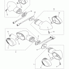 YZF-R1 YZFR1BB/YZFR1BL/YZFR1BCB/YZFR1BCL Поворотники