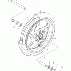 YZF-R1 YZFR1BB/YZFR1BL/YZFR1BCB/YZFR1BCL Переднее колесо