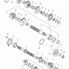 YZF-R1 YZFR1BB/YZFR1BL/YZFR1BCB/YZFR1BCL ТРАНСМИССИЯ