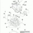 690 ENDURO ENGINE ГОЛОВКА ЦИЛИНДРА