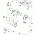 250 XC ENGINE Сцепление