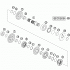 300 XC ENGINE Transmission ii – counter shaft