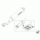F650GS(K72) 09+ (K72) Глушитель slip-on