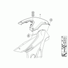 F800GS (K72) Облицовка бака