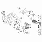 F800GS (K72) Подножки