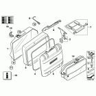 F800GS (K72) Детали верхнего телескопического кофра