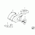 G650GS Sertao (R134) Paint. parts yn84 aura-weiss / arroyo-blau