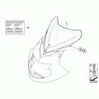 K1300S (K40) Hp windshield