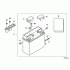 K1600GT (K48) Battery with bracket