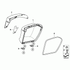 K1600GT (K48) Case lid at lowe part of case